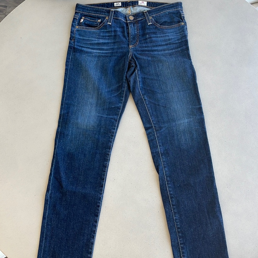 AG skinny leg jeans. The Stilt cigarette leg